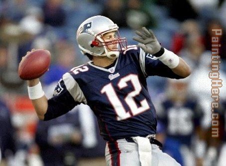 Leroy Neiman Tom Brady 2